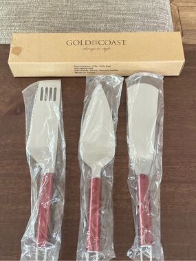 Gold Coast Kitchen Cooking Utensils Set of 3 New